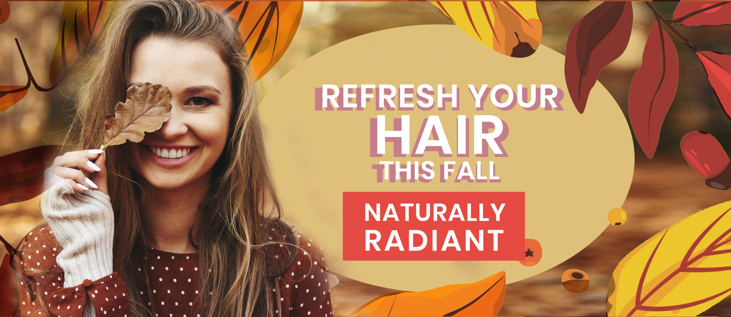 Change your style this fall and repair your hair after the summer damage